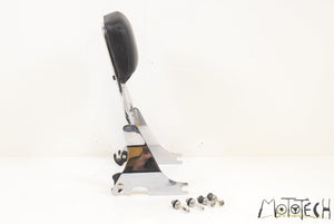 2008 Harley Sportster XL1200 LOW Passenger Rear Backrest Back Rest 22" TALL
