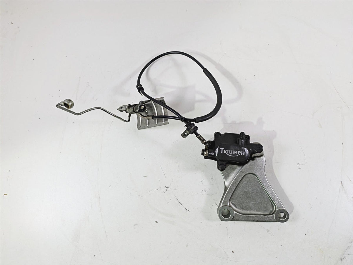 2006 Triumph Rocket 3 Rear Brake Caliper & Bracket & Line Set T2020703 {{ shop.shopifyCountryName }} - Mototech271