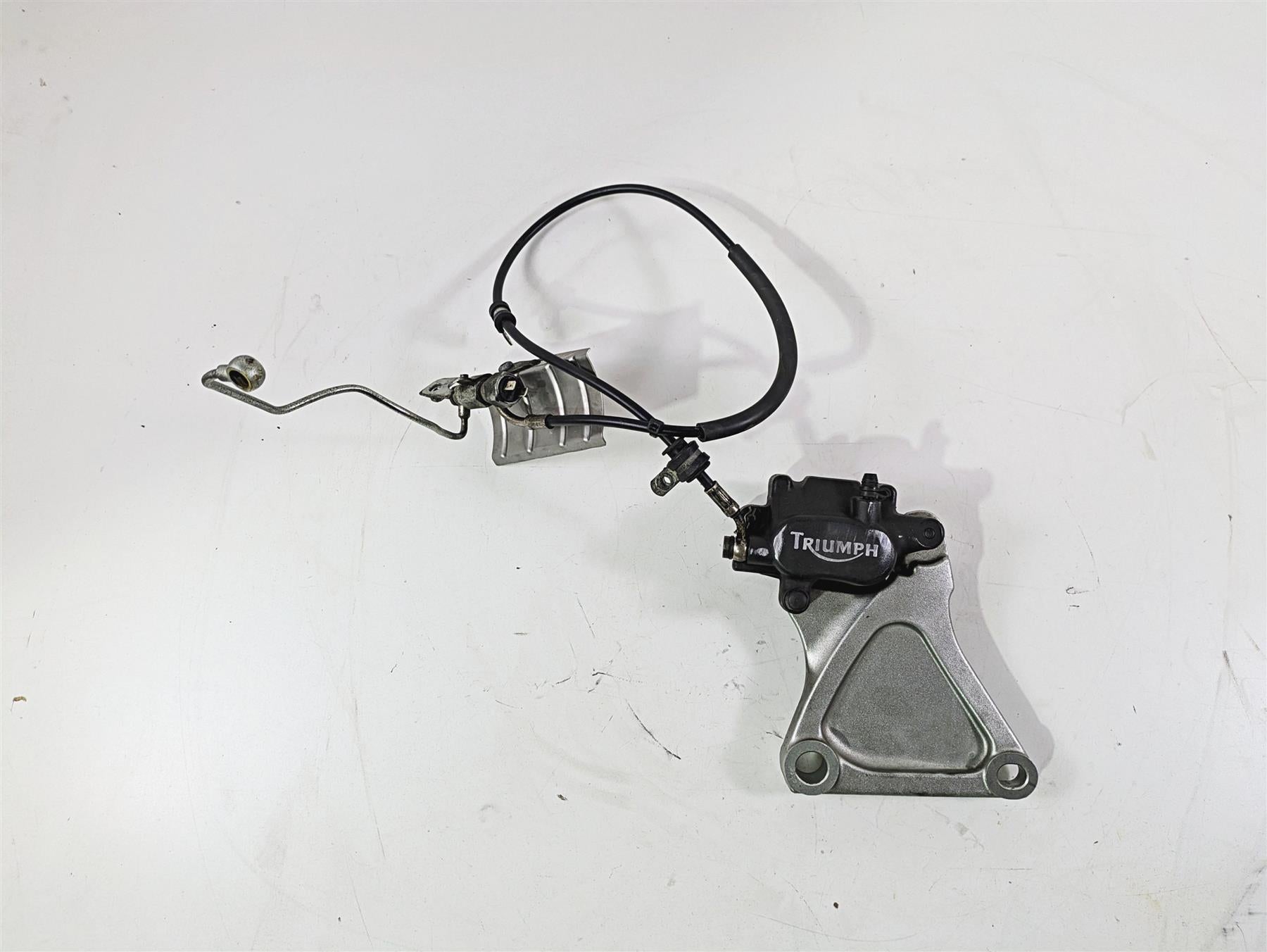 2006 Triumph Rocket 3 Rear Brake Caliper & Bracket & Line Set T2020703 {{ shop.shopifyCountryName }} - Mototech271
