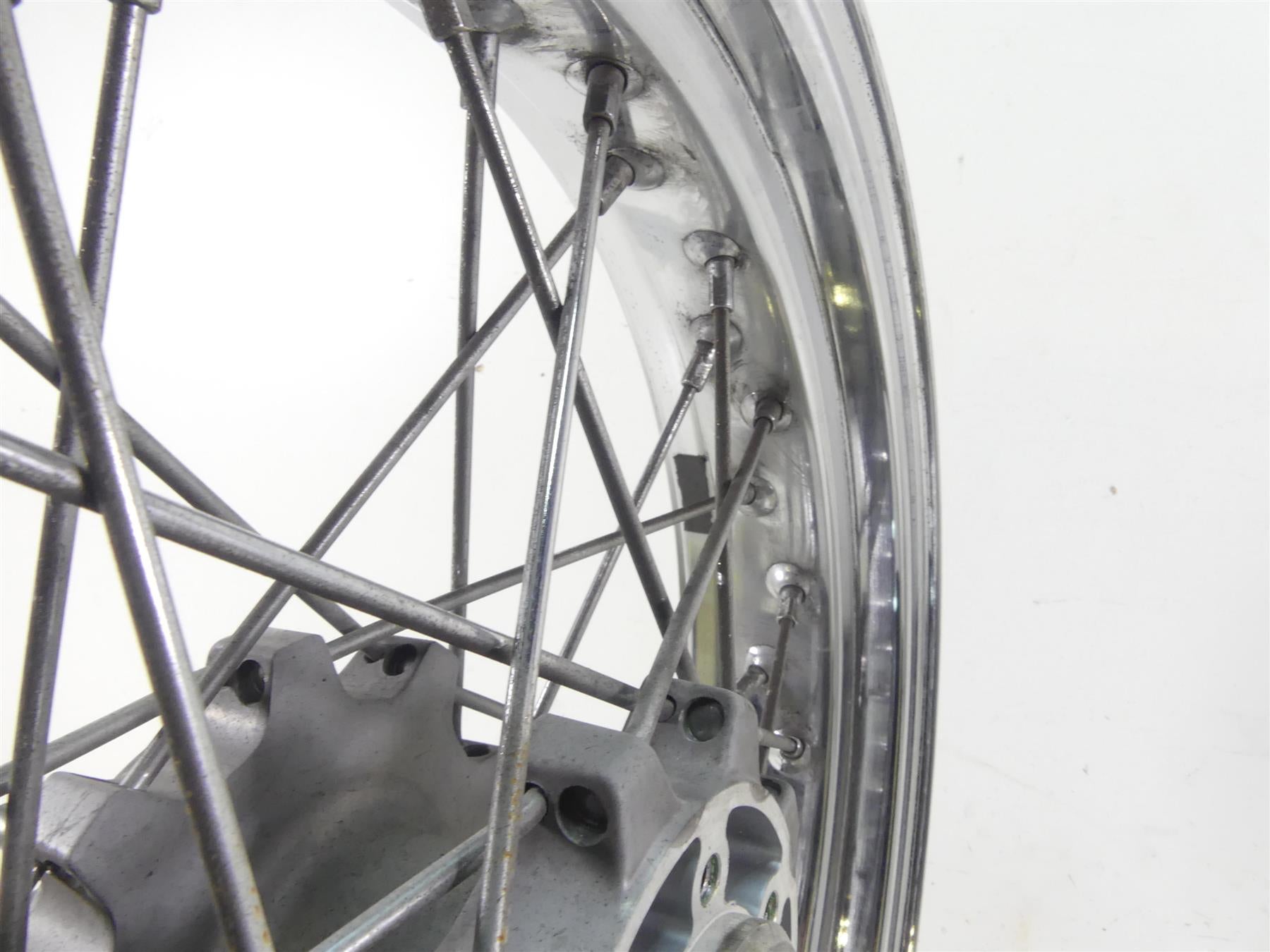 2007 Ducati Sport Classic GT1000 Front 17x3.5 Union Cycle Wheel Rim 49921371A {{ shop.shopifyCountryName }} - Mototech271