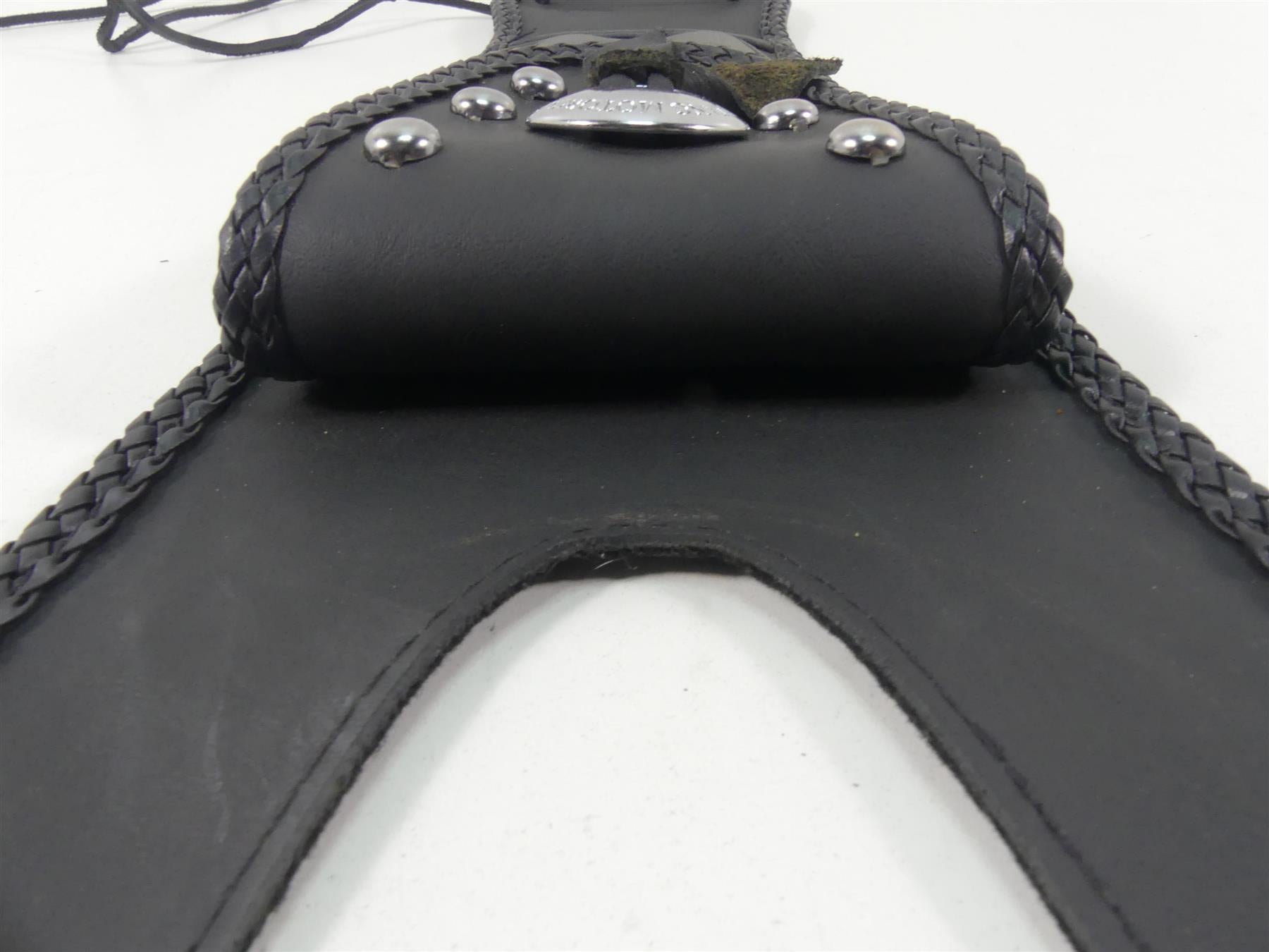 2002 Honda VTX1800 C Mustang Motorcycle Upper Tank Leather Cover 93345 {{ shop.shopifyCountryName }} - Mototech271