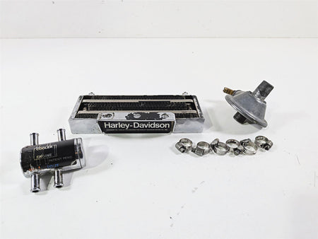 1990 Harley Touring FLHTC Electra Glide Lockhart Oil Cooler Set 233984 {{ shop.shopifyCountryName }} - Mototech271