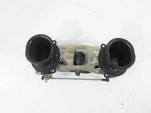 2012 Ducati Streetfighter 848 Throttle Body Fuel Injection TPS Stacks 28240881A