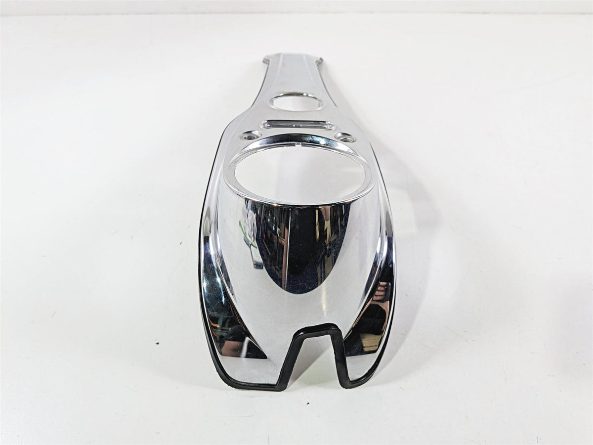 2008 Harley FXDSE CVO Dyna Chrome Tank Dash Console Cover Fairing 61698-08-Mototech271