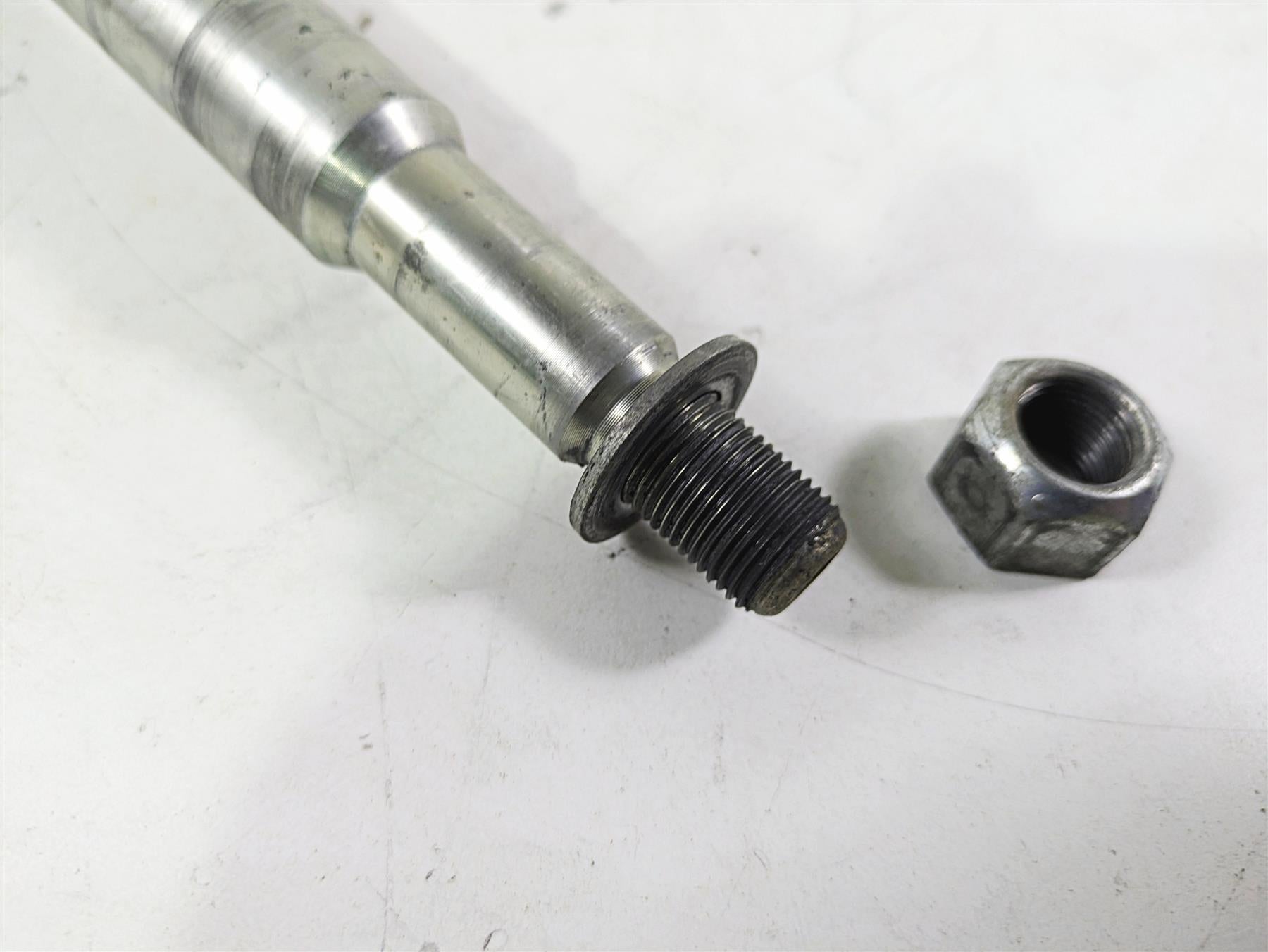 2011 Harley Touring FLHTCUSE CVO E-Glide Front Axle Wheel Spindle 41547-07A {{ shop.shopifyCountryName }} - Mototech271