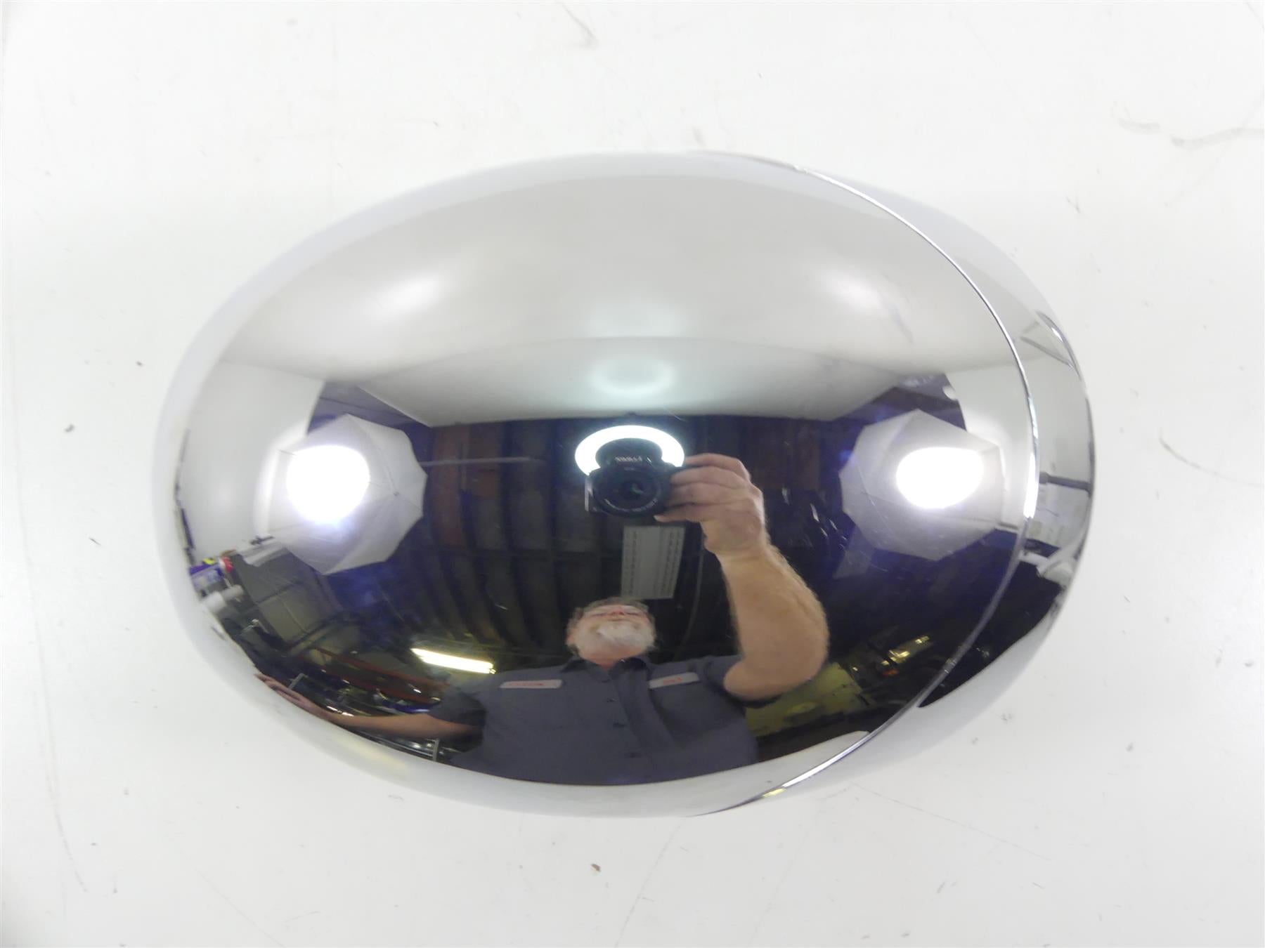 2003 Honda VTX1800R Headlight Head Light Lamp & Chrome Housing Set 33120-MEA-671 {{ shop.shopifyCountryName }} - Mototech271