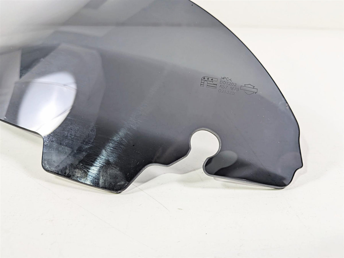 2017 Harley Touring FLHXS Street Glide Oem HD Short Smoked Windshield Wind Shield Screen {{ shop.shopifyCountryName }} - Mototech271