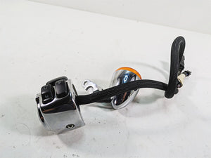 2009 Harley Dyna FXDFSE CVO Fat Bob Right Control Switch + Blinker Read 71684-06