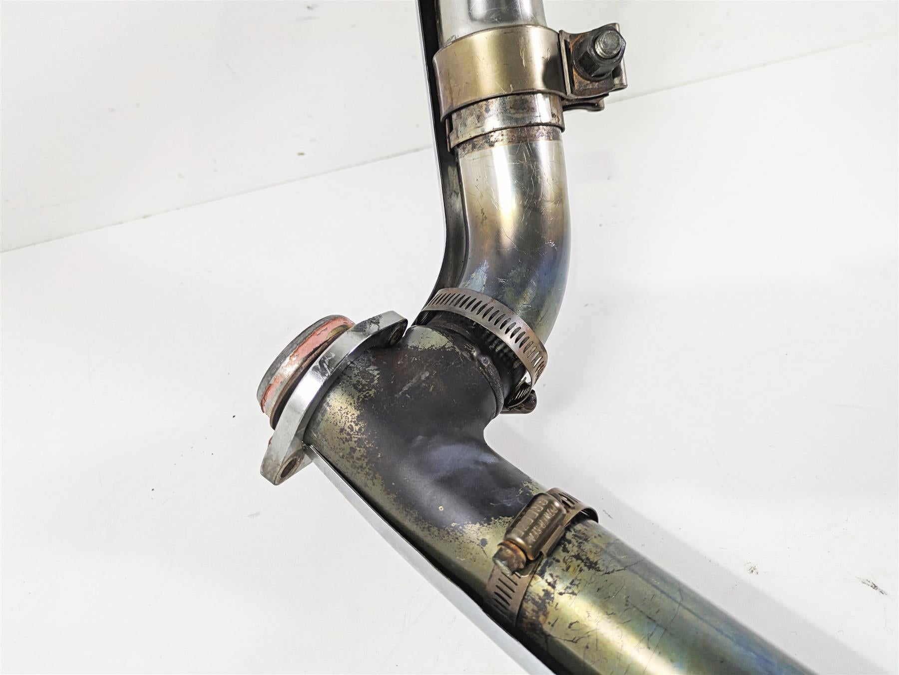 1999 Harley Touring FLHTCUI E-Glide Exhaust Header Manifold Set READ 65626-98C {{ shop.shopifyCountryName }} - Mototech271