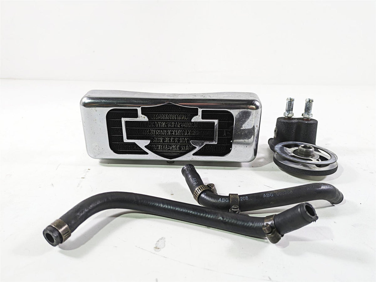 2008 Harley Touring FLHTCU E-Glide 105TH Oil Cooler Chrome Cover & Flange Set {{ shop.shopifyCountryName }} - Mototech271