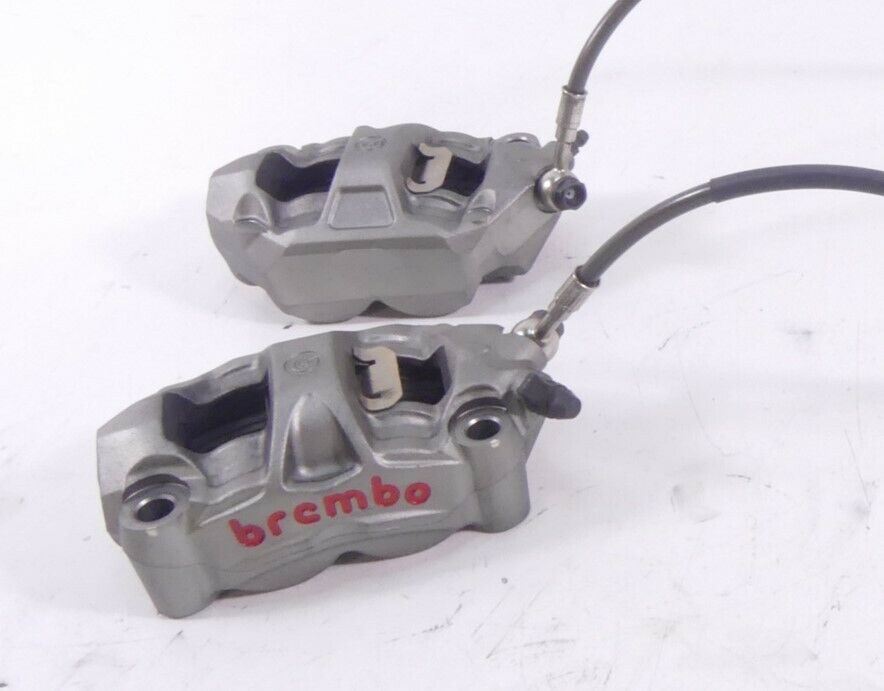 2013 Mv Agusta F4RR Front Brembo Brake Caliper &Lines Set 1690miles 8000B7547 {{ shop.shopifyCountryName }} - Mototech271