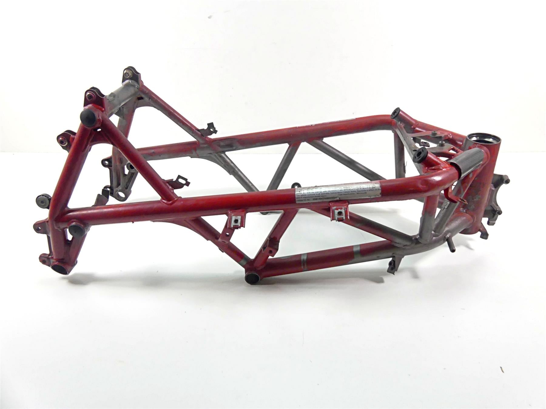 2008 Ducati 848 SBK Straight Main Frame Chassis With Maine Clean Title 47011891A {{ shop.shopifyCountryName }} - Mototech271