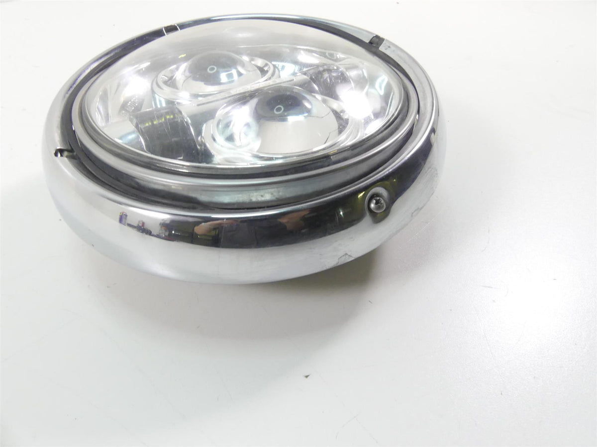 2014 Harley Touring FLHTK Electra Glide Led Headlight Head Light Lamp 67700060 {{ shop.shopifyCountryName }} - Mototech271