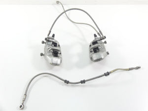 2004 Ducati 999 SBK Brembo Front Brake Caliper + Lines Set 61040501A 61040491A