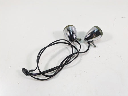 2006 Harley Sportster XL1200 Front Smoked Turn Signal Blinker Set 68972-00 {{ shop.shopifyCountryName }} - Mototech271