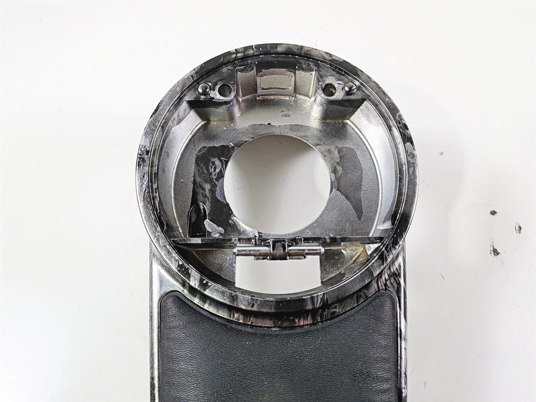 1990 Harley Touring FLHTC Electra Glide Tank Cover Custom Skull Paint 61282-03 {{ shop.shopifyCountryName }} - Mototech271