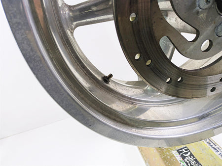 2008 Harley FXCWC Softail Rocker Straight 18x8 Rear Wheel Rim 41497-08 {{ shop.shopifyCountryName }} - Mototech271