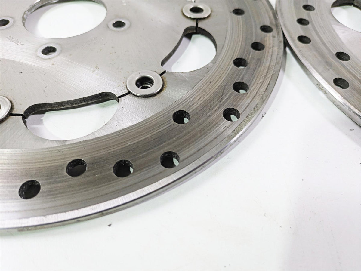 2015 Harley FXDF Dyna Fat Bob Front Brake Rotor Disc Set 46717-10 {{ shop.shopifyCountryName }} - Mototech271