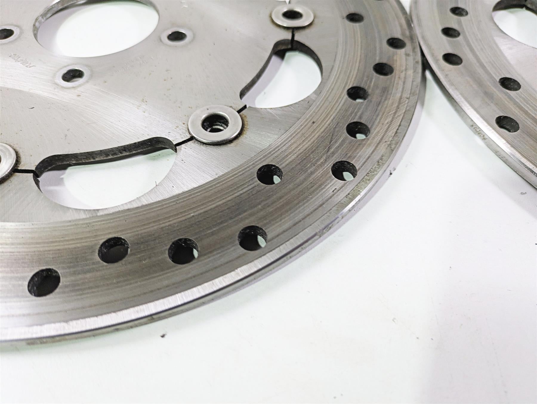 2015 Harley FXDF Dyna Fat Bob Front Brake Rotor Disc Set 46717-10 {{ shop.shopifyCountryName }} - Mototech271