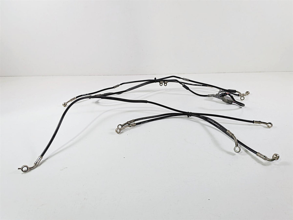 2022 Triumph Tiger 900 GT Pro Front Rear Abs Brake Line Set T2023442 T2023445 {{ shop.shopifyCountryName }} - Mototech271