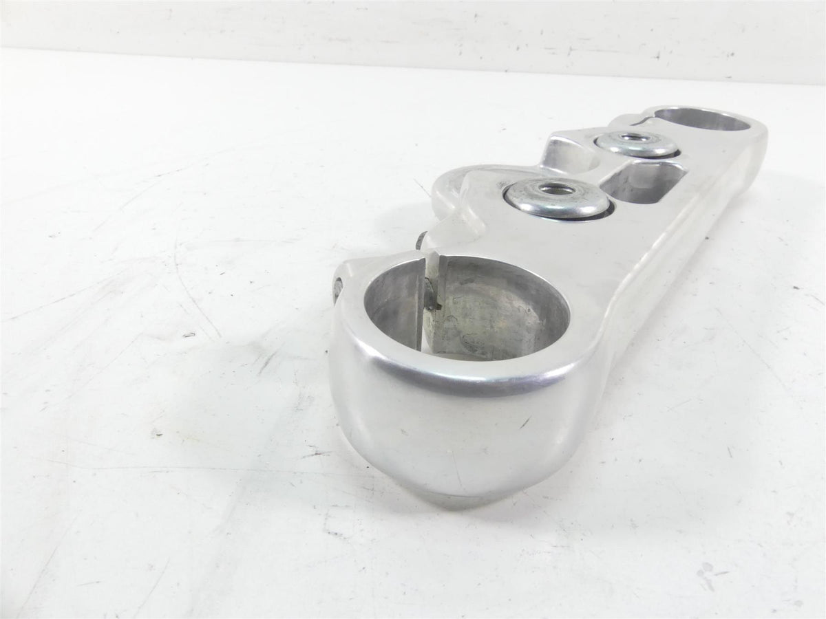 2010 Harley FXDWG Dyna Wide Glide Upper Triple Tree Steering Clamp 49mm 46700-08 {{ shop.shopifyCountryName }} - Mototech271