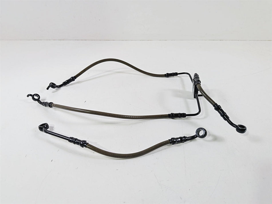 2017 Harley FXSE CVO Pro Sreet Breakout Front Abs Brake Line Set 41800537-Mototech271