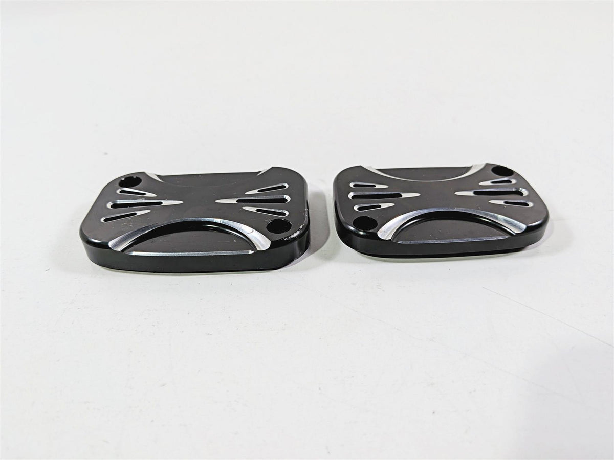 2017 Harley Touring FLHXS Street Glide Arlen Ness Deep Cut Master Cylinder Cover Set {{ shop.shopifyCountryName }} - Mototech271