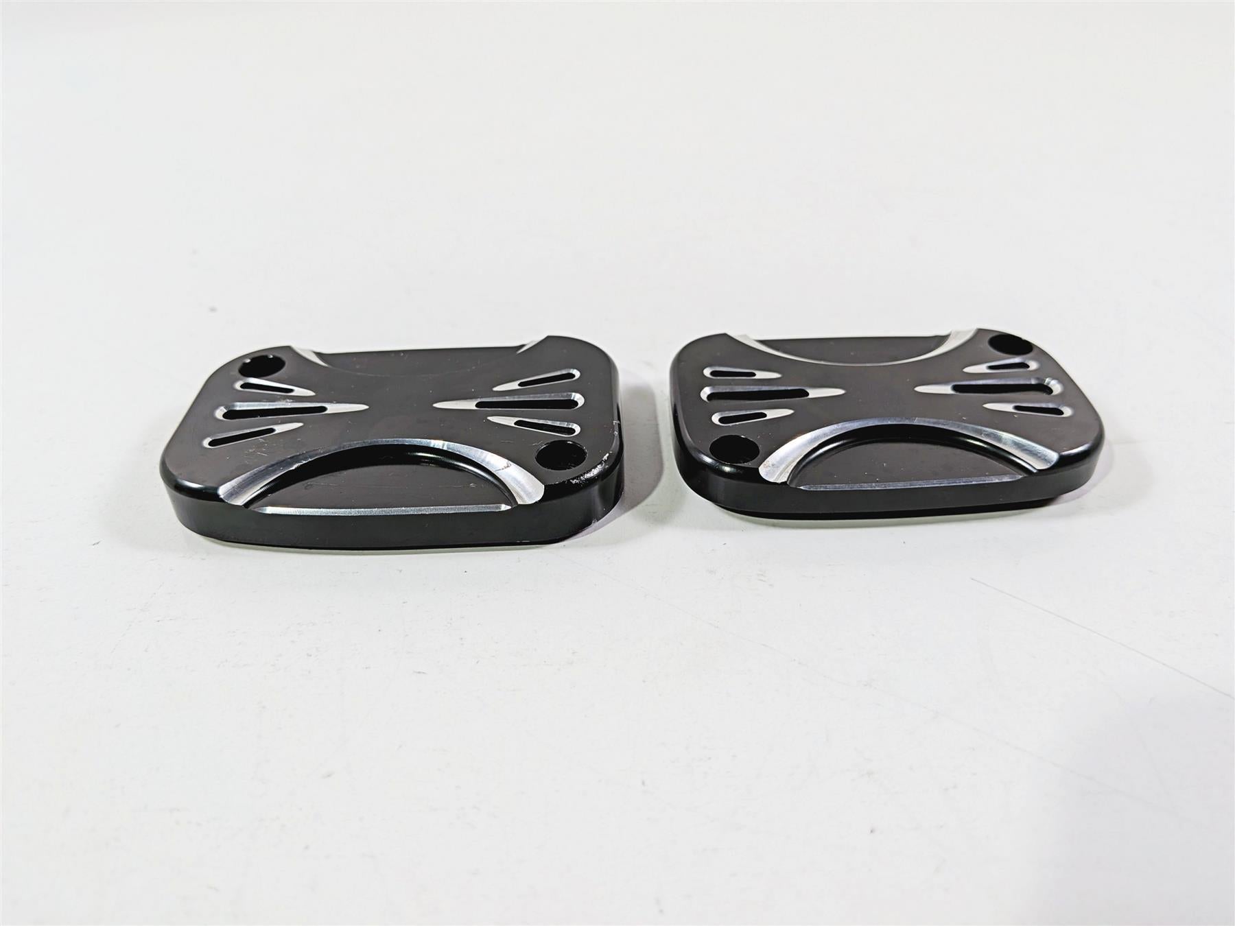 2017 Harley Touring FLHXS Street Glide Arlen Ness Deep Cut Master Cylinder Cover Set {{ shop.shopifyCountryName }} - Mototech271