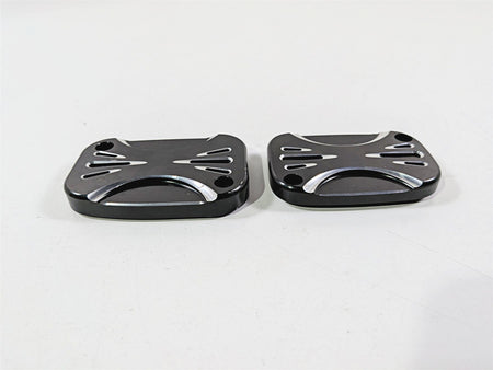 2017 Harley Touring FLHXS Street Glide Arlen Ness Deep Cut Master Cylinder Cover Set {{ shop.shopifyCountryName }} - Mototech271