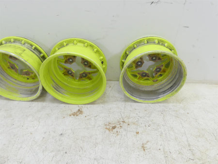 2020 Can Am Maverick X3 XMR Turbo RR 14x7 Manta Green Wheel Set 705402473 {{ shop.shopifyCountryName }} - Mototech271