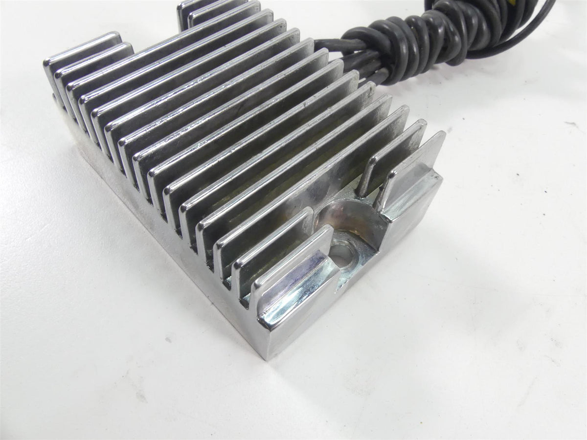 1999 Harley FXSTS Softail Springer Chrome Rectifier Voltage Regulator 74519-88B {{ shop.shopifyCountryName }} - Mototech271
