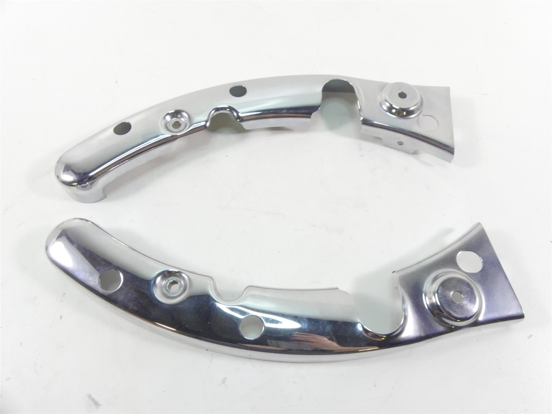 2010 Harley Touring FLHX Street Glide Rear Subframe Strut Chrome Covers 47502-09 {{ shop.shopifyCountryName }} - Mototech271