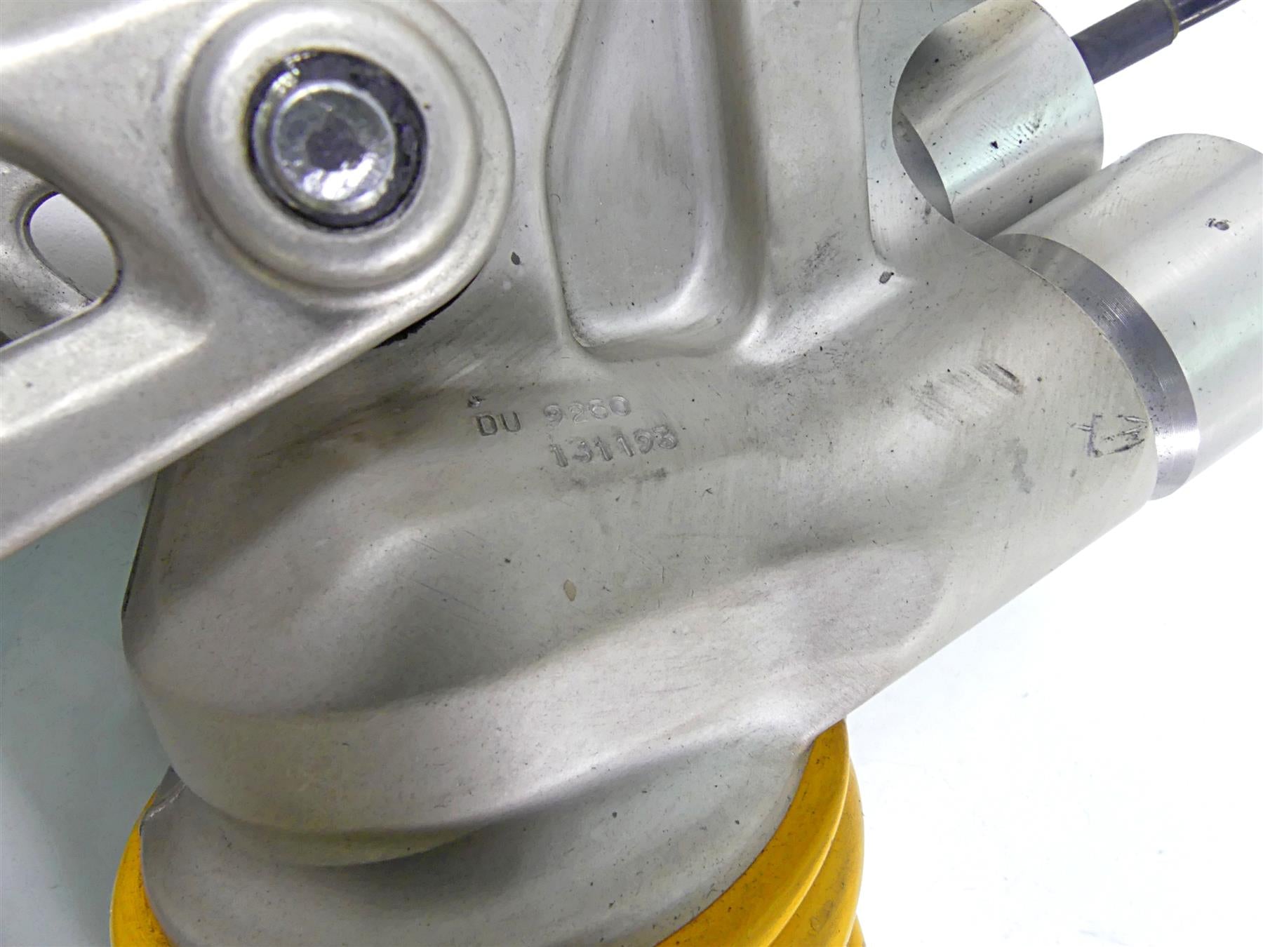 2012 Ducati Panigale 1199S Rear Ohlins TTX Suspension Shock & Linkage 36521031A {{ shop.shopifyCountryName }} - Mototech271