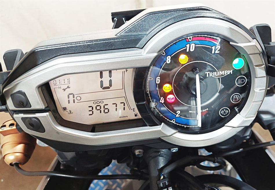 2012 Triumph Tiger 800XC ABS Speedometer Speedo Gauge Instrument 39K T2503134 {{ shop.shopifyCountryName }} - Mototech271