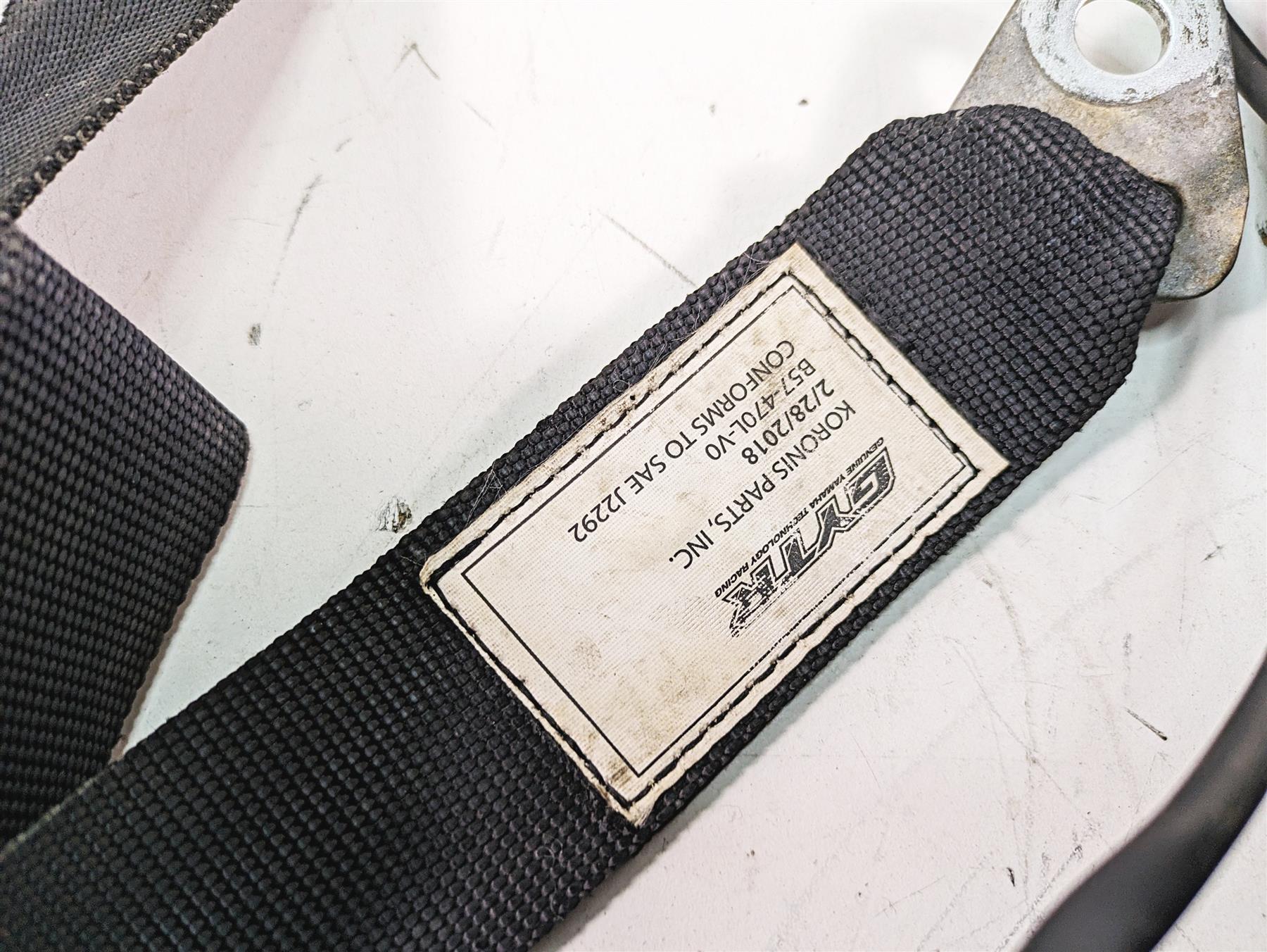 2019 Yamaha YXZ1000 R EPS SS SE GYTR Multi Point Seat Belt Set B57-470M-V0 {{ shop.shopifyCountryName }} - Mototech271