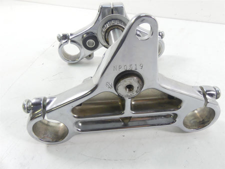 2000 Harley Dyna FXR4 CVO Super Glide Upper Lower Triple Tree Set 46183-99 {{ shop.shopifyCountryName }} - Mototech271