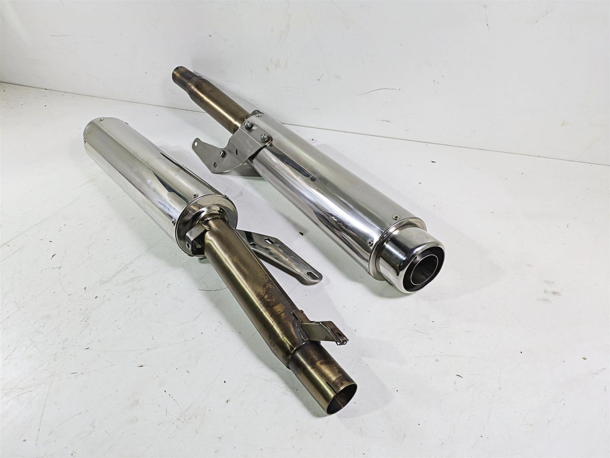 2014 Moto Guzzi California 1400 Touring Mistral Exhaust Muffler Set 300038522H {{ shop.shopifyCountryName }} - Mototech271