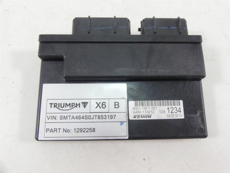 2018 Triumph Street Triple 765RS Ignition Switch Key Immobilizer & Cdi T1291234 {{ shop.shopifyCountryName }} - Mototech271
