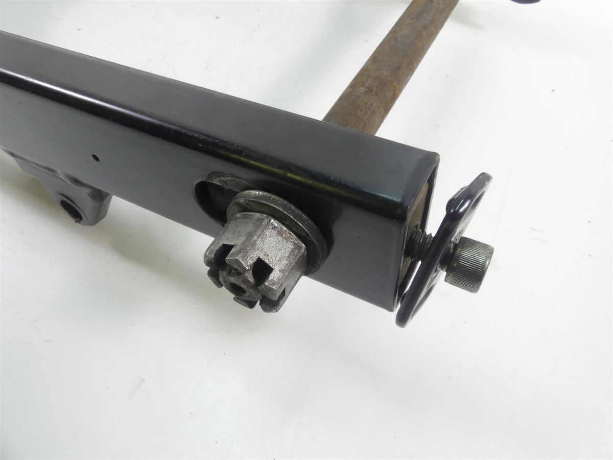 2003 Harley Dyna 100TH FXDL Low Rider Rear Swingarm Swing Arm + Axle 47820-00A {{ shop.shopifyCountryName }} - Mototech271