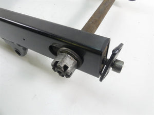 2003 Harley Dyna 100TH FXDL Low Rider Rear Swingarm  Swing Arm + Axle 47820-00A | Mototech271