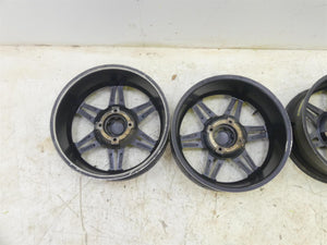 2020 Honda Talon S2X 1000X STI HD7 18x7 4/137 Matte Black Wheel Set 18HD717 | Mototech271