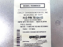 Load image into Gallery viewer, 2003 Harley Touring FLHTCI E-Glide 100TH Radio Sound Stereo Cd Player 76164-03 | Mototech271
