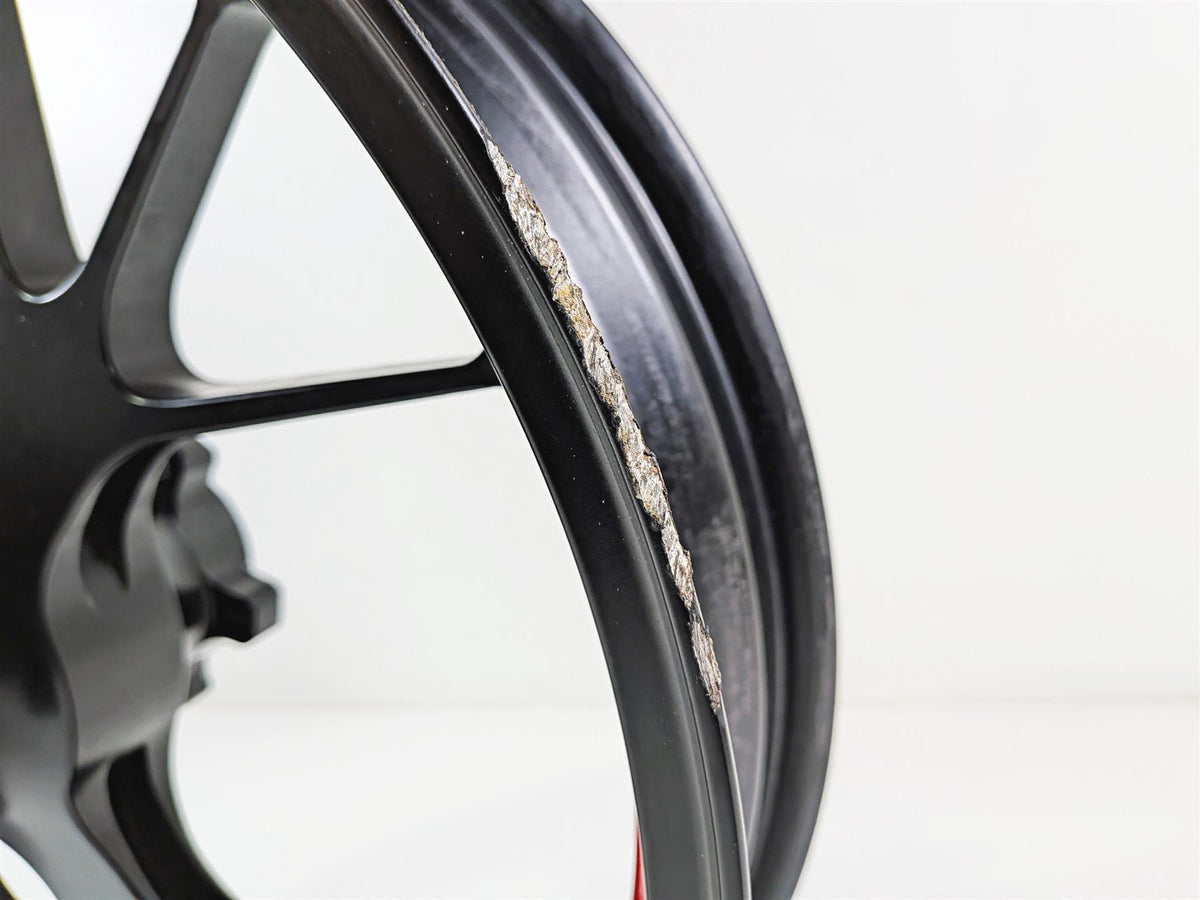 2022 Ducati Panigale V4 S V4S Marchesini Forged Damaged Front 17x3.5 Wheel Rim 50122671AB-Mototech271