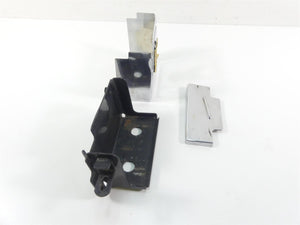 1999 Harley Dyna FXDL Low Rider Battery Tray Holder & Chrome Cover 66375-97