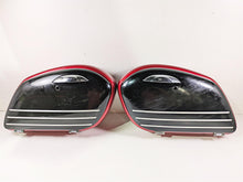 Load image into Gallery viewer, 2008 Kawasaki VN1600 Vulcan Nomad Saddlebag Saddle Bag Set 14041-1130-17K
