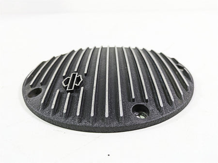 2008 Harley FLSTSB Cross Bones Black Fin Derby Cover 25454-01 {{ shop.shopifyCountryName }} - Mototech271