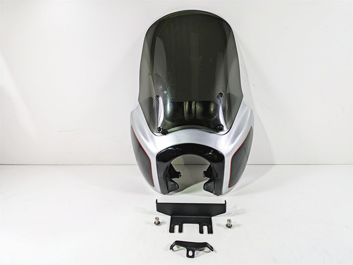 2014 Harley FXDL Dyna Low Rider Front Nose Fairing Cover Windscreen {{ shop.shopifyCountryName }} - Mototech271