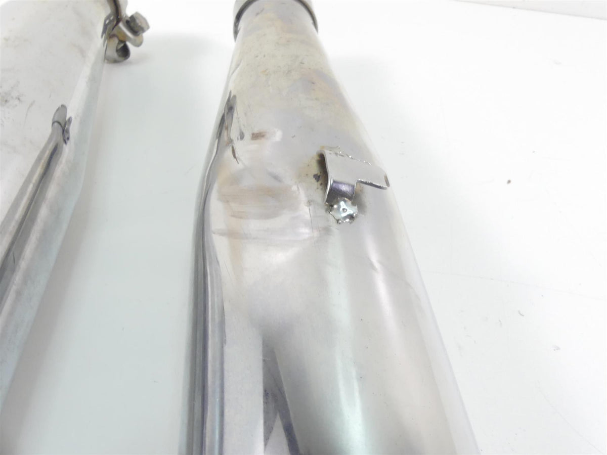 2002 Triumph Bonneville America Exhaust Pipe Muffler Set A9600059 A9600060 {{ shop.shopifyCountryName }} - Mototech271