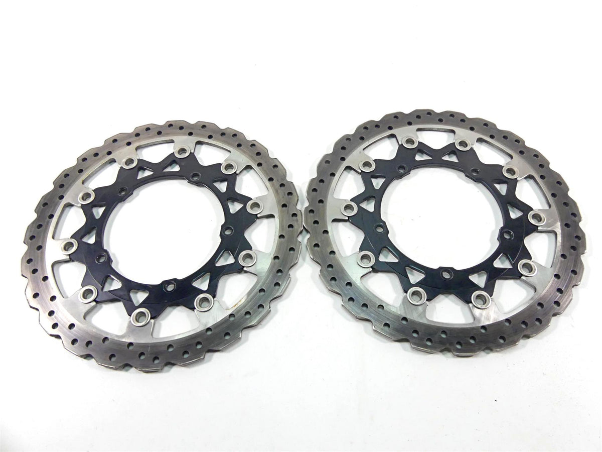 2012 Yamaha VMX17 VMAX 1700 Front Brake Disc Rotor Set 2S3-2581T-00 2S3-2581U-00 {{ shop.shopifyCountryName }} - Mototech271