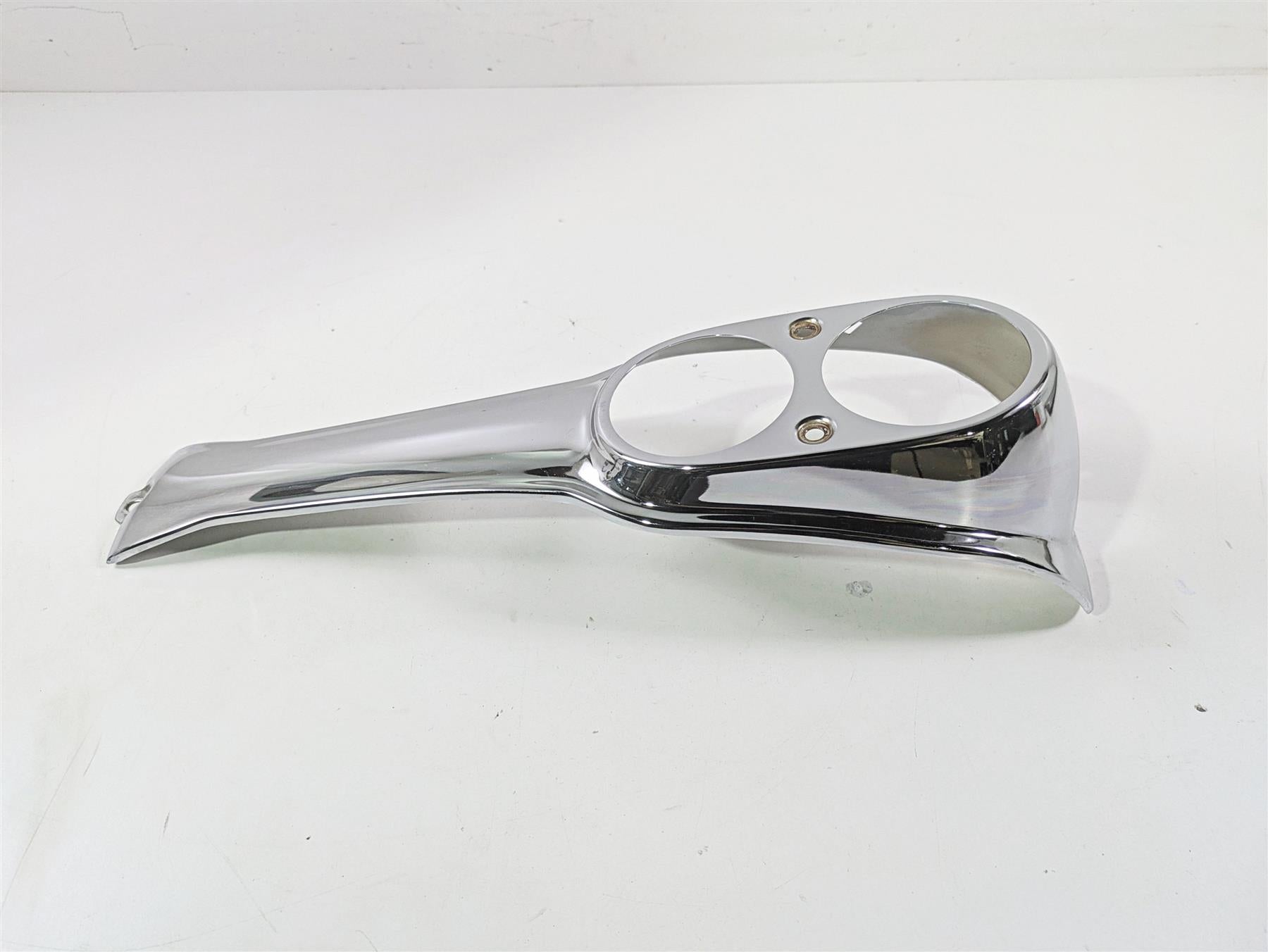 2008 Harley FXDL Dyna Low Rider 105TH Chrome Tank Console Gauge Cover 61695-05 {{ shop.shopifyCountryName }} - Mototech271